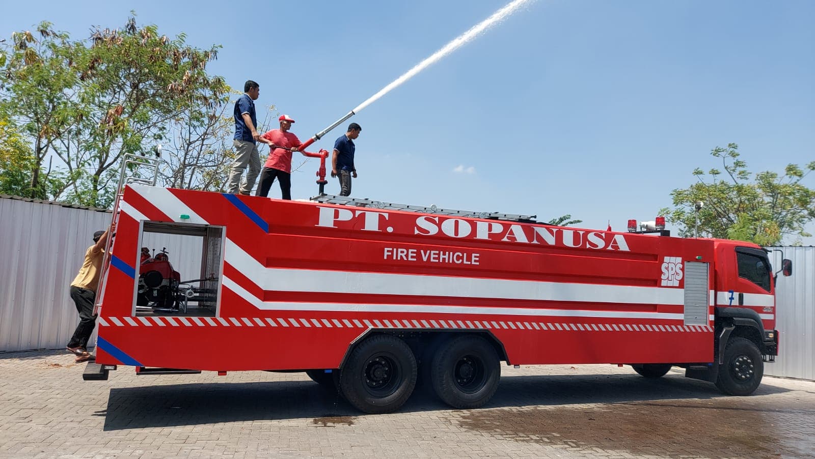 Proyek mobil pemadam kebakaran 2