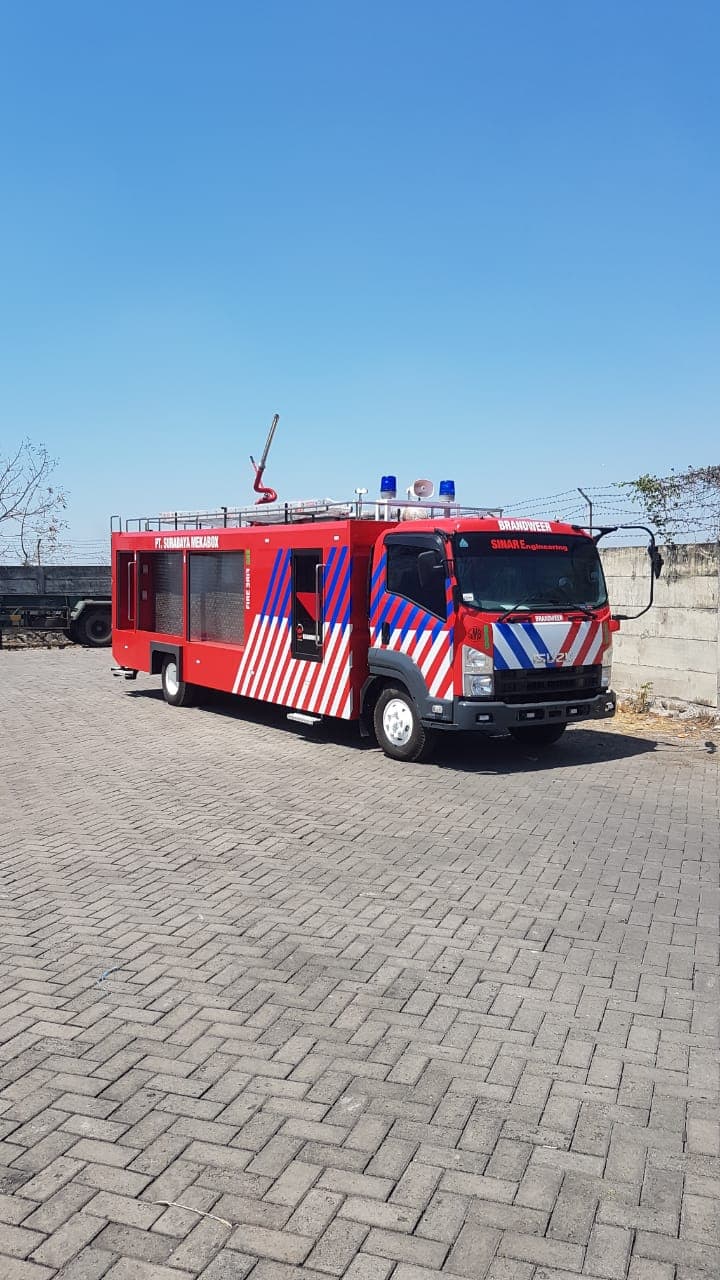 Proyek mobil pemadam kebakaran 5