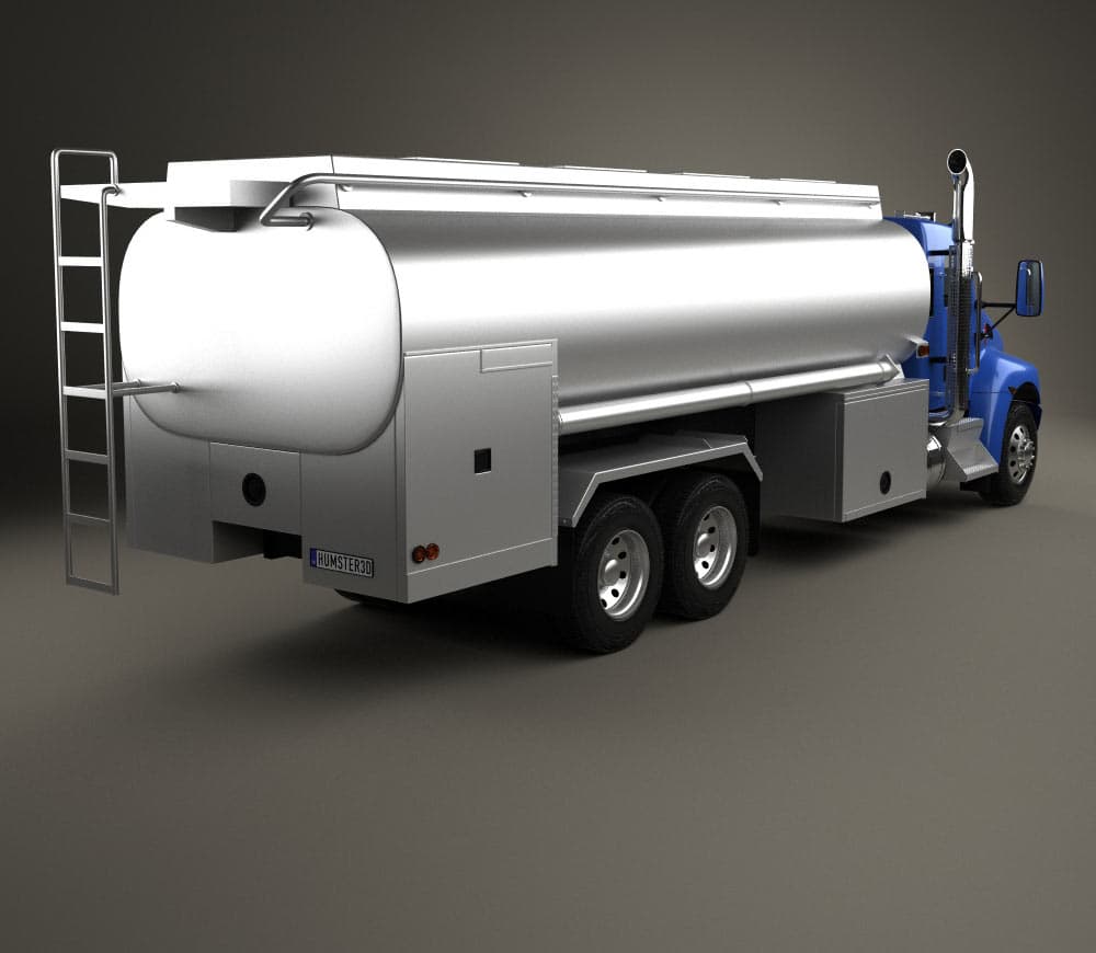Kendaraan tipe tank truck untuk logistik industri